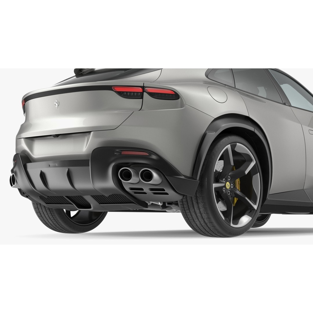 2023 Ferrari Purosangue 3D Model – Rigged SUV Asset, FBX - View 18