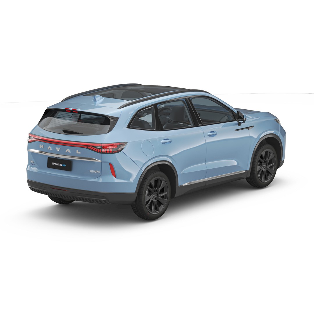 2024 GWM Haval H6 HEV 3D Model – High Poly SUV, FBX, Blender - View 3