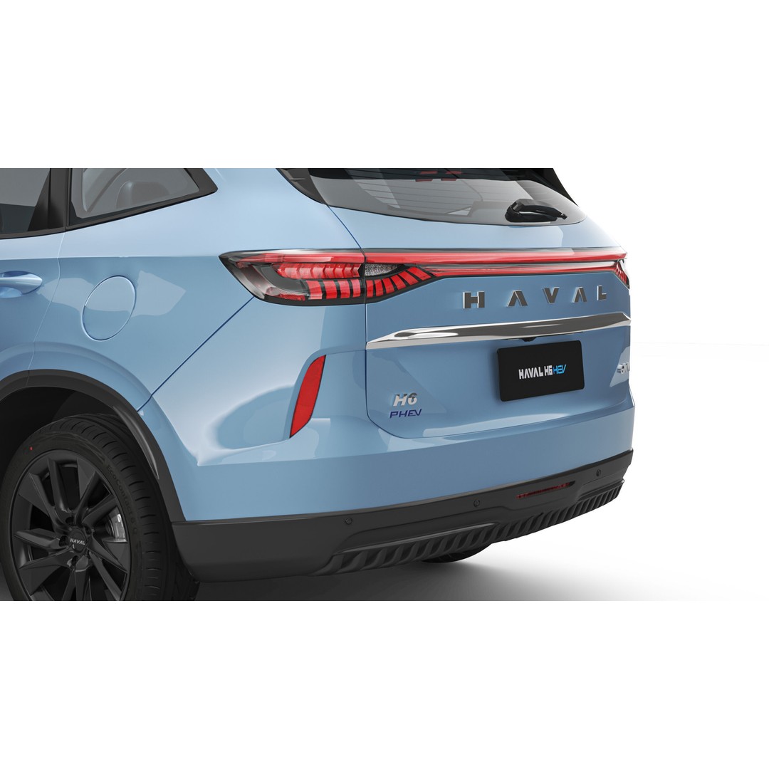 2024 GWM Haval H6 HEV 3D Model – High Poly SUV, FBX, Blender - View 5