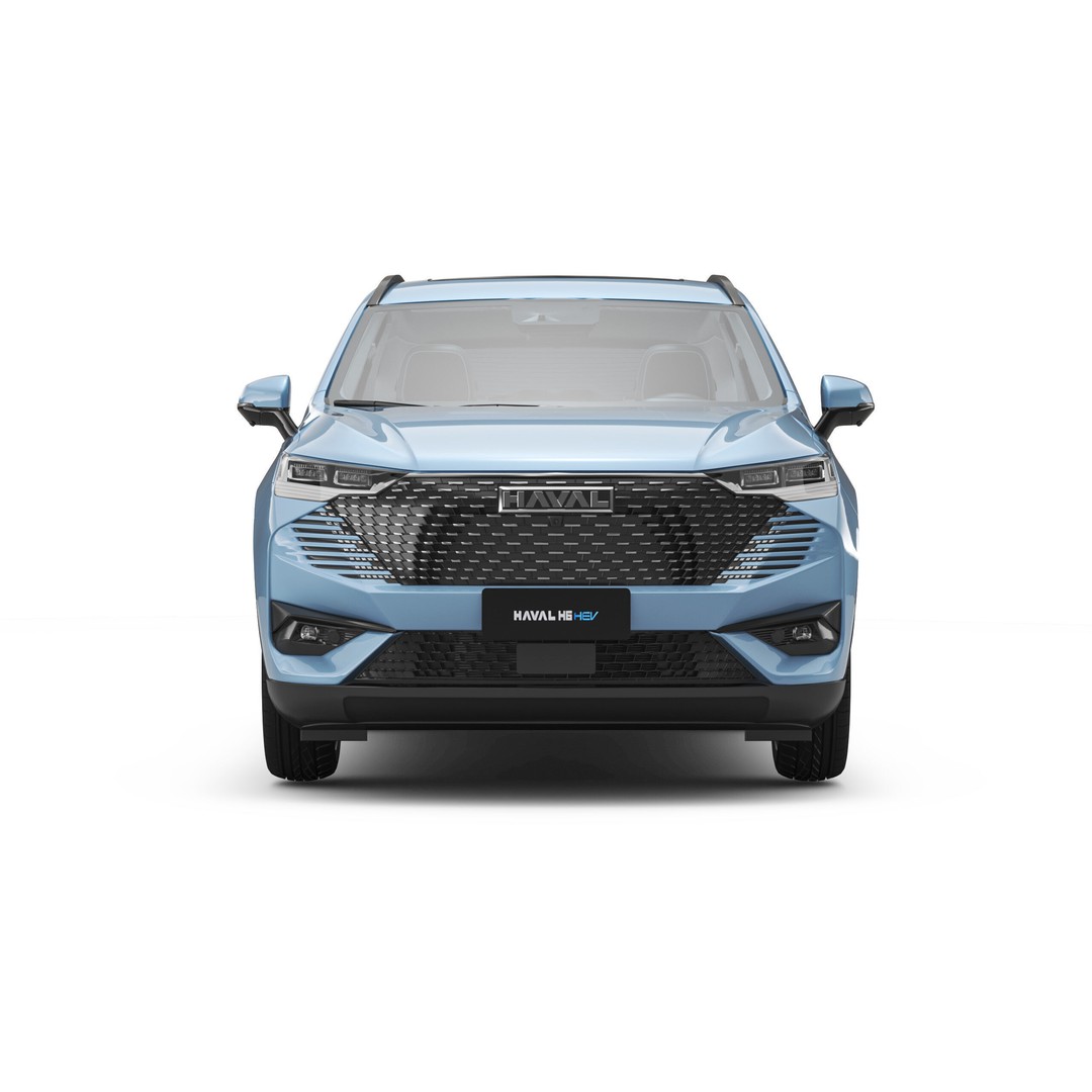 2024 GWM Haval H6 HEV 3D Model – High Poly SUV, FBX, Blender - View 6