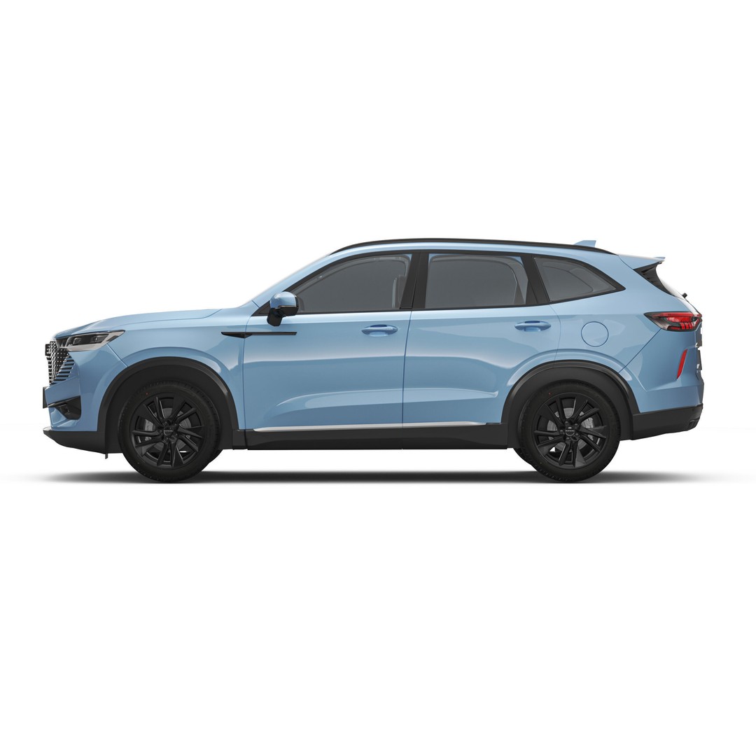 2024 GWM Haval H6 HEV 3D Model – High Poly SUV, FBX, Blender - View 7
