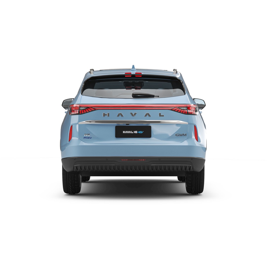 2024 GWM Haval H6 HEV 3D Model – High Poly SUV, FBX, Blender - View 8