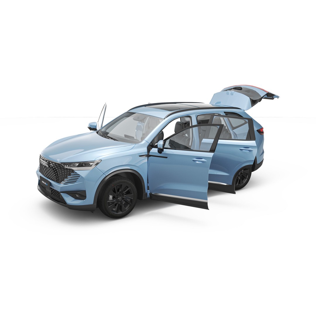 2024 GWM Haval H6 HEV 3D Model – High Poly SUV, FBX, Blender - View 9