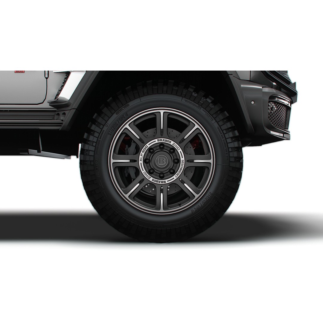 Brabus XLP 800 6x6 Adventure 3D Model – High Poly Game-Ready Asset, FBX - View 14