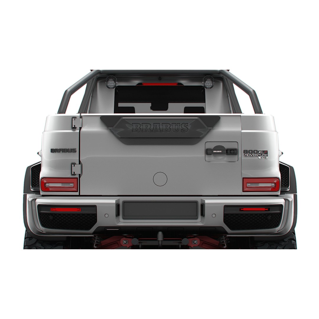 Brabus XLP 800 6x6 Adventure 3D Model – High Poly Game-Ready Asset, FBX - View 15