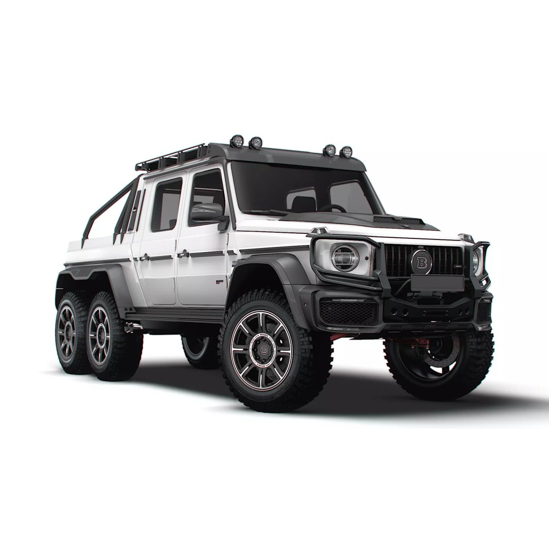 Brabus XLP 800 6x6 Adventure 3D Model – High Poly Game-Ready Asset, FBX - View 2