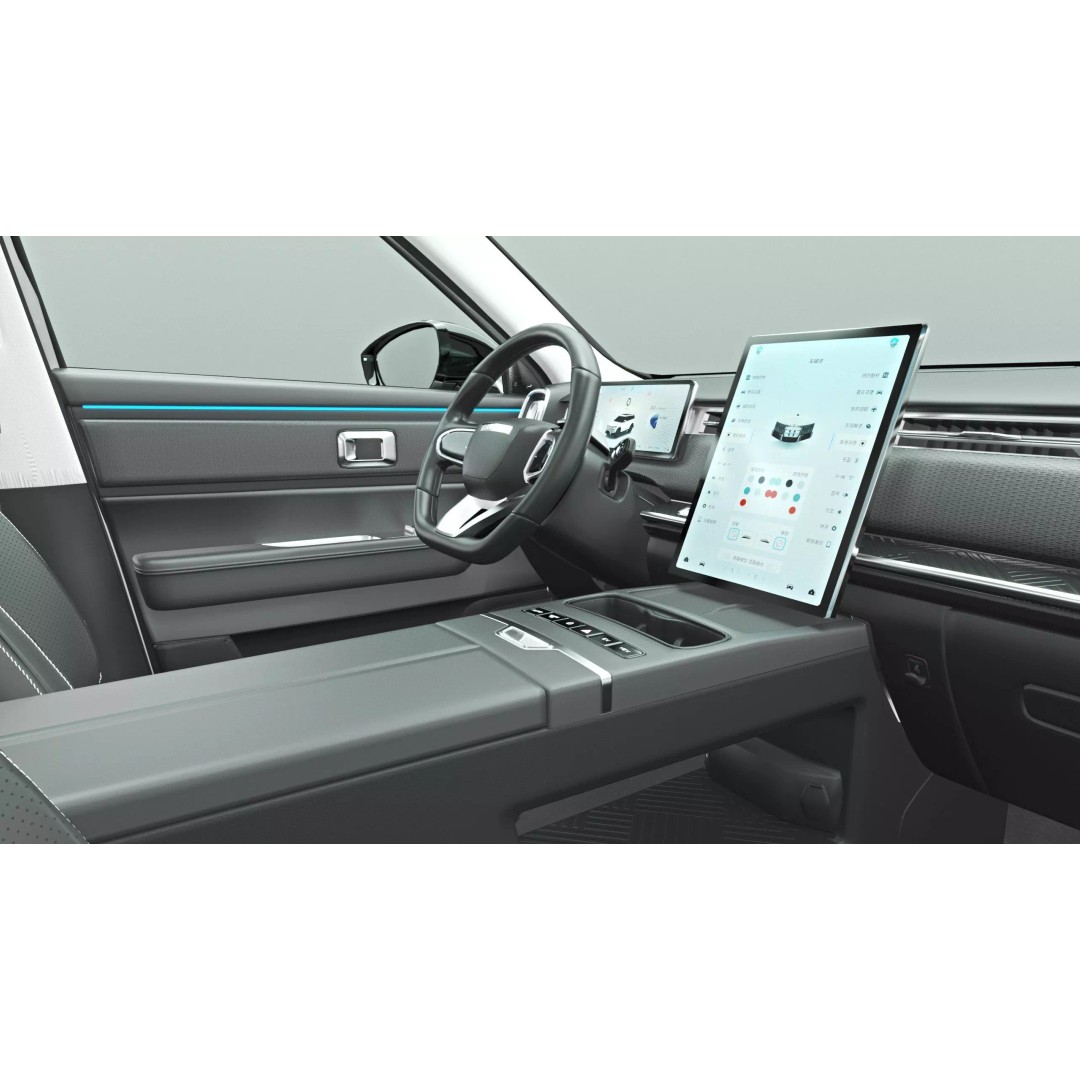 2025 Jaecoo J7 SHS 3D Model – Realistic SUV with Interior, FBX, Blender - View 13