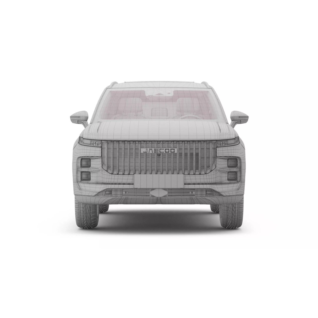 2025 Jaecoo J7 SHS 3D Model – Realistic SUV with Interior, FBX, Blender - View 19