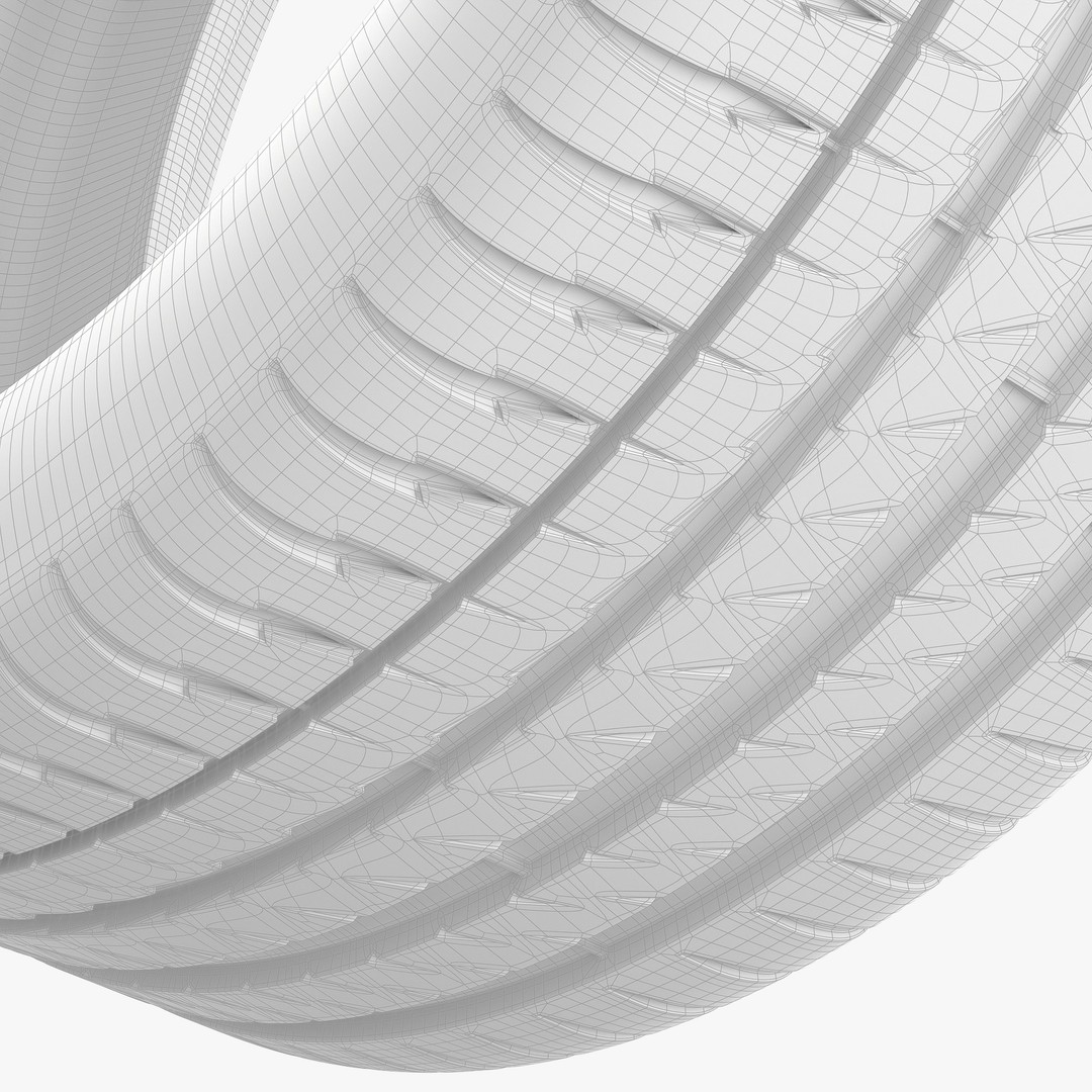 Michelin Pilot Sport 4 Tire 3D Model – High Poly PBR Asset, FBX, OBJ - View 15