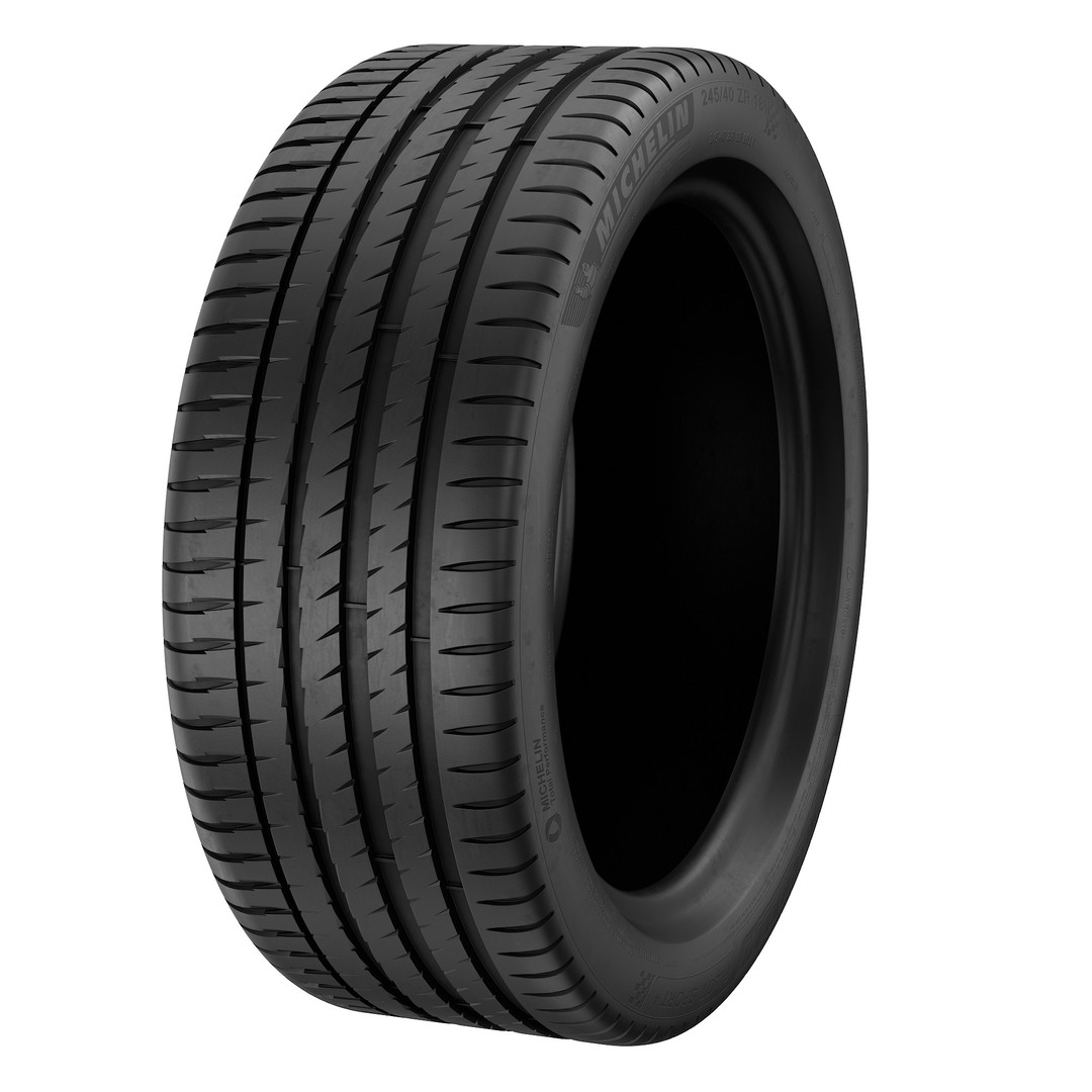 Michelin Pilot Sport 4 Tire 3D Model – High Poly PBR Asset, FBX, OBJ - View 31