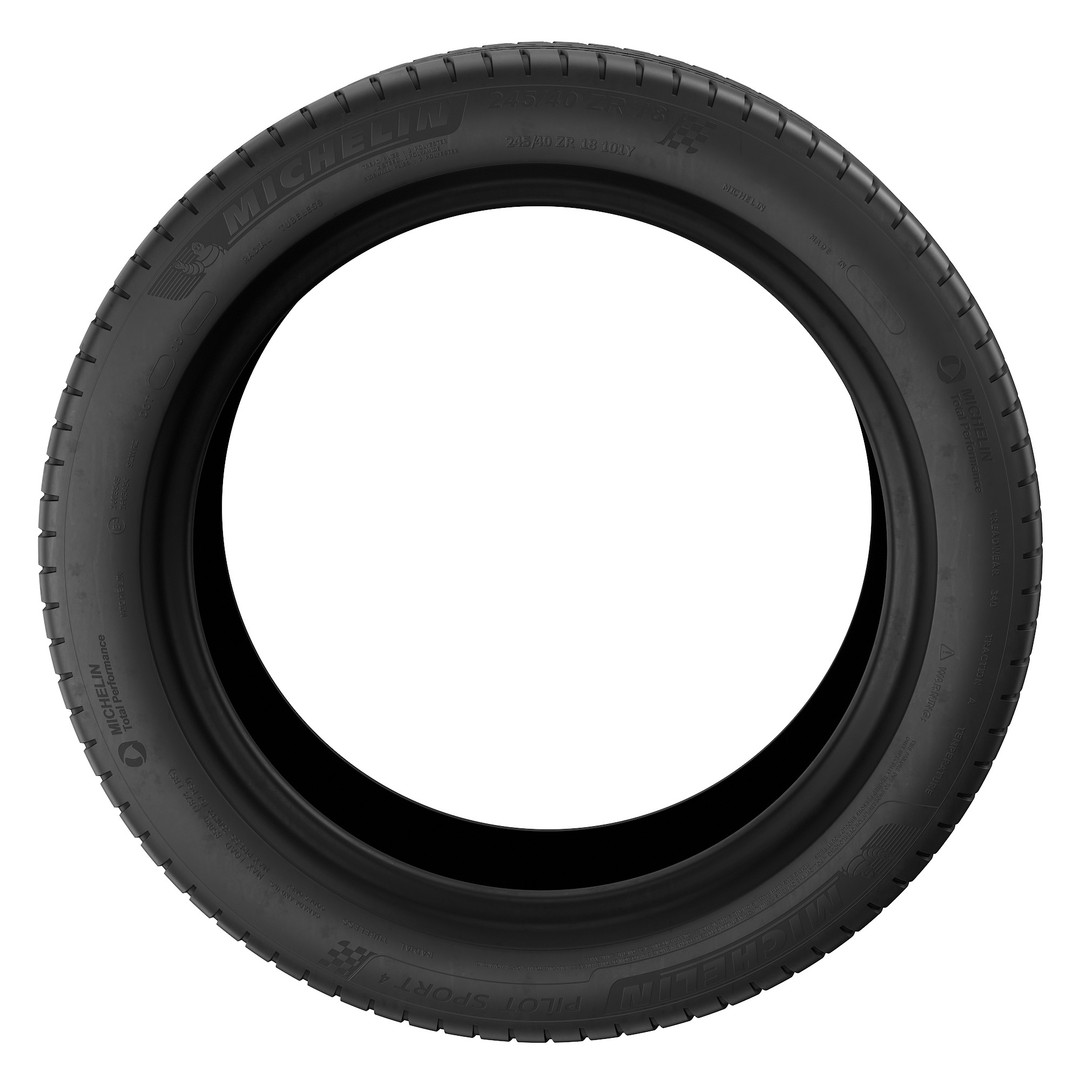 Michelin Pilot Sport 4 Tire 3D Model – High Poly PBR Asset, FBX, OBJ - View 37