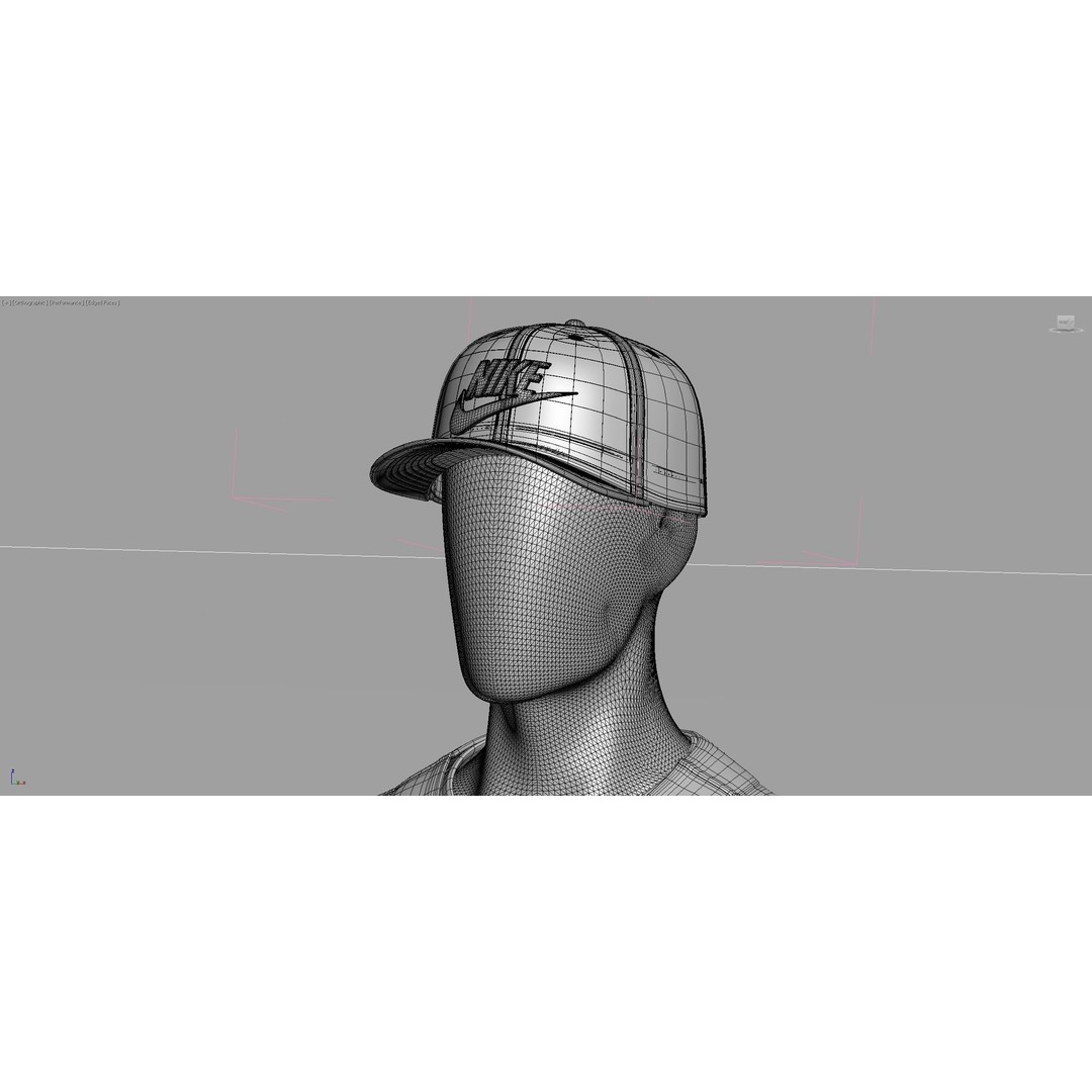 Baseball Player Outfit 3D Model – Realistic Uniform, FBX, OBJ - View 15