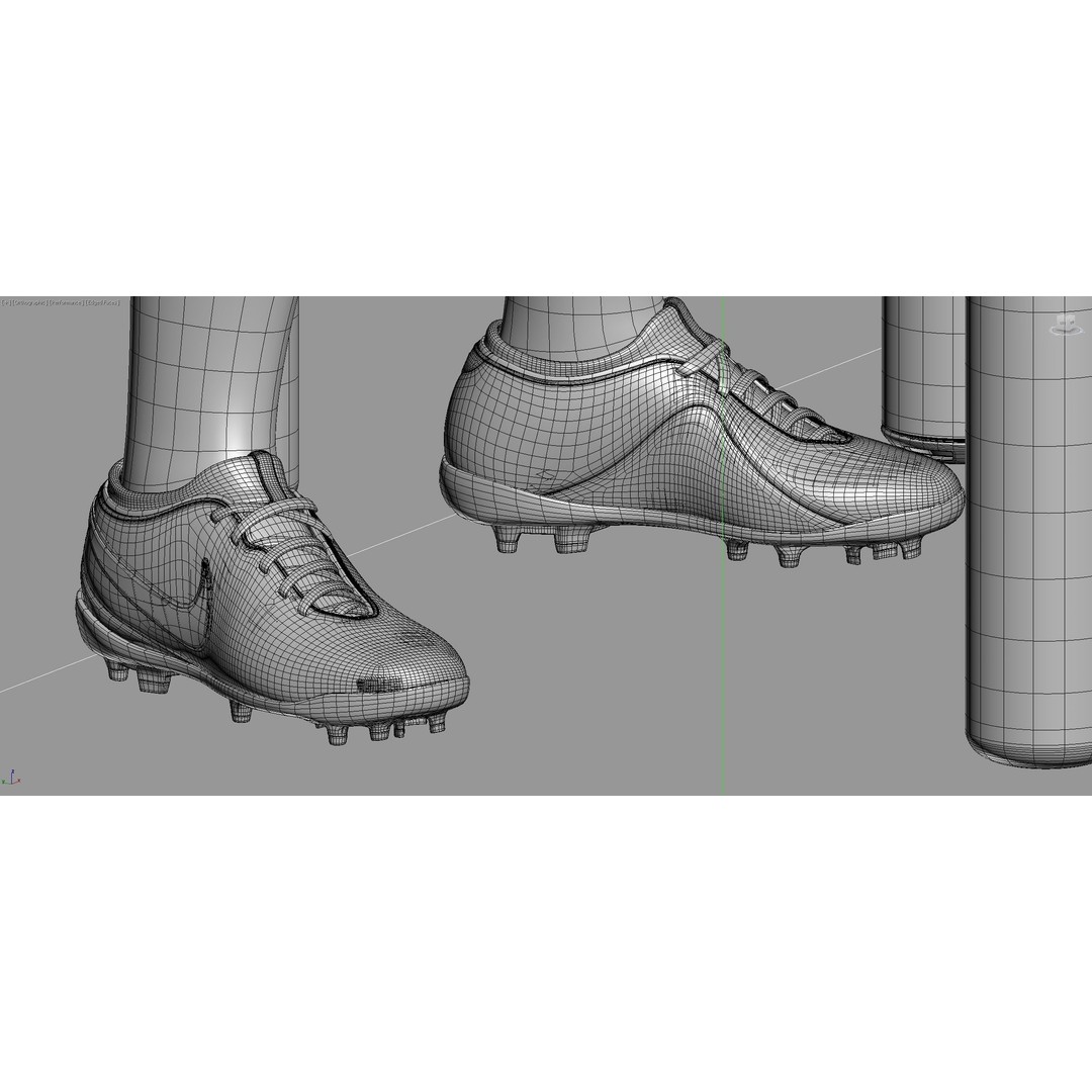 Baseball Player Outfit 3D Model – Realistic Uniform, FBX, OBJ - View 18