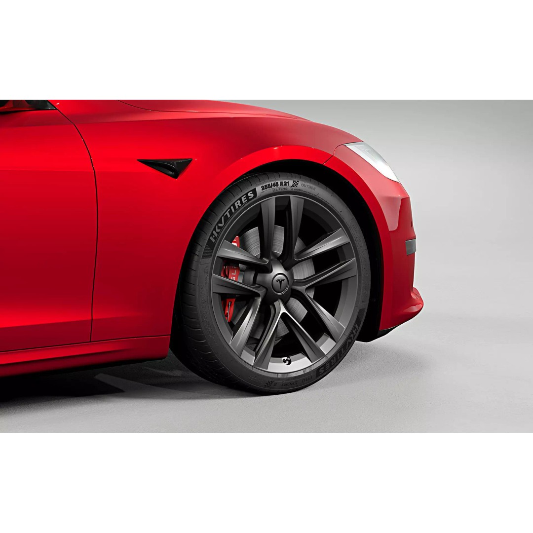 2021 Tesla Model S Plaid 3D Model – High Poly Game-Ready Asset, FBX, OBJ - View 14