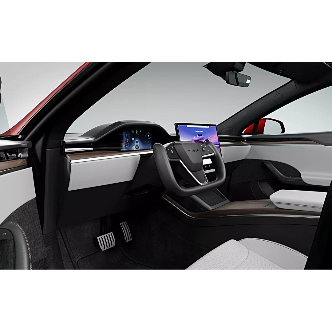 2021 Tesla Model S Plaid 3D Model – High Poly Game-Ready Asset, FBX, OBJ - View 16