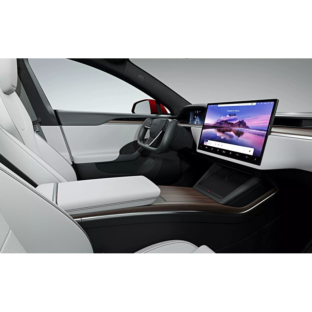 2021 Tesla Model S Plaid 3D Model – High Poly Game-Ready Asset, FBX, OBJ - View 18