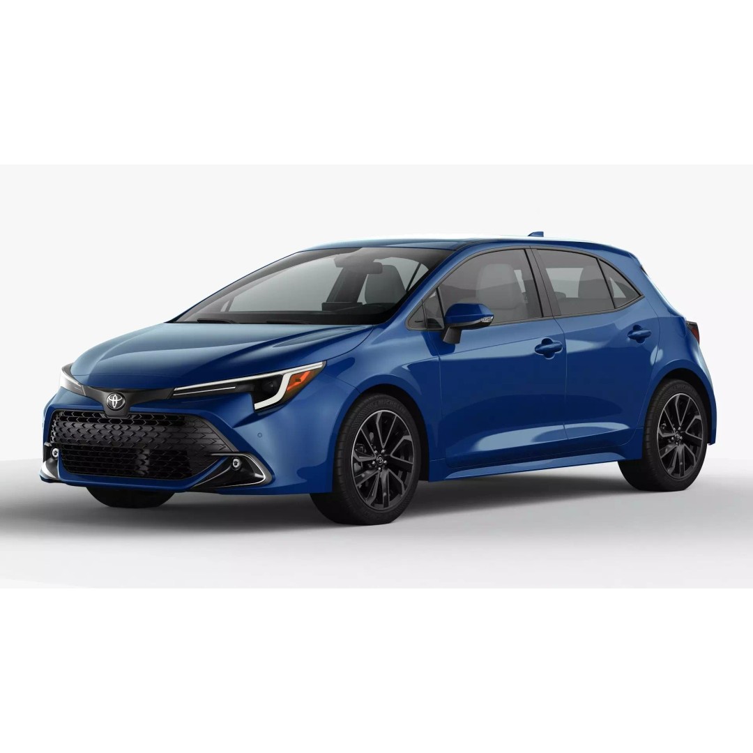 Toyota Corolla Hatchback 2023 3D Model – High Poly Compact Car, FBX, OBJ - View 2