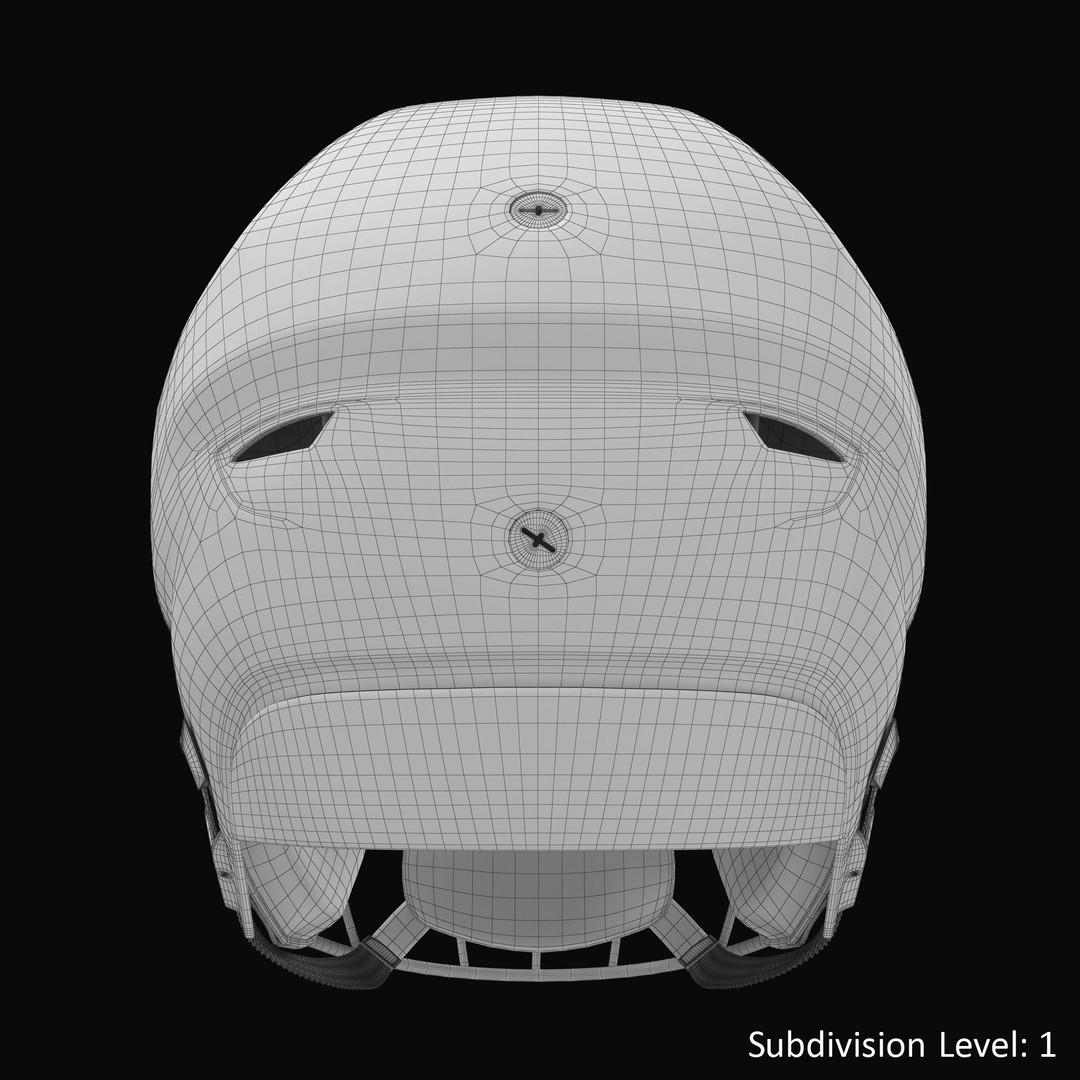 Riddel Speedflex Helmet 3D Model – Low Poly Game Asset, PBR Textures - View 16