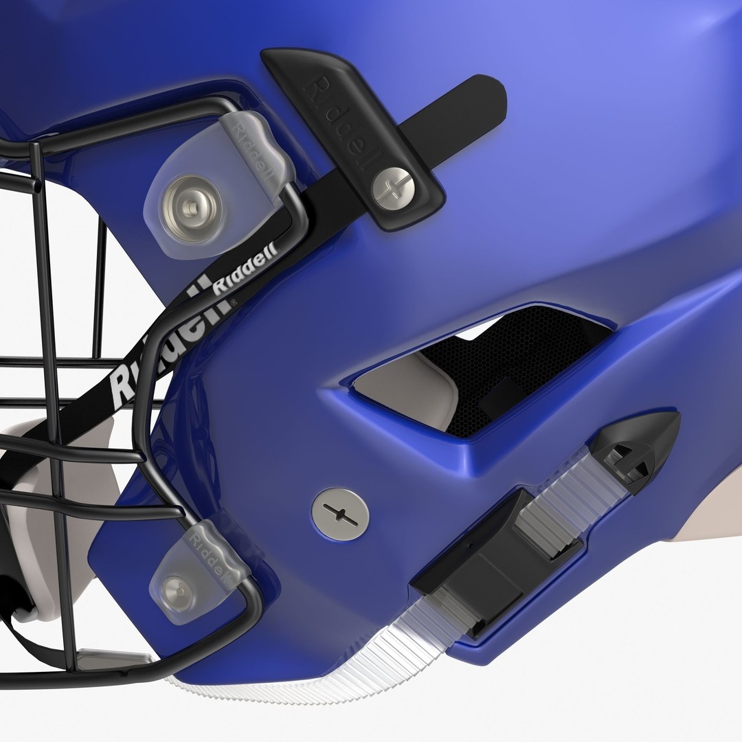 Riddel Speedflex Helmet 3D Model – Low Poly Game Asset, PBR Textures - View 20