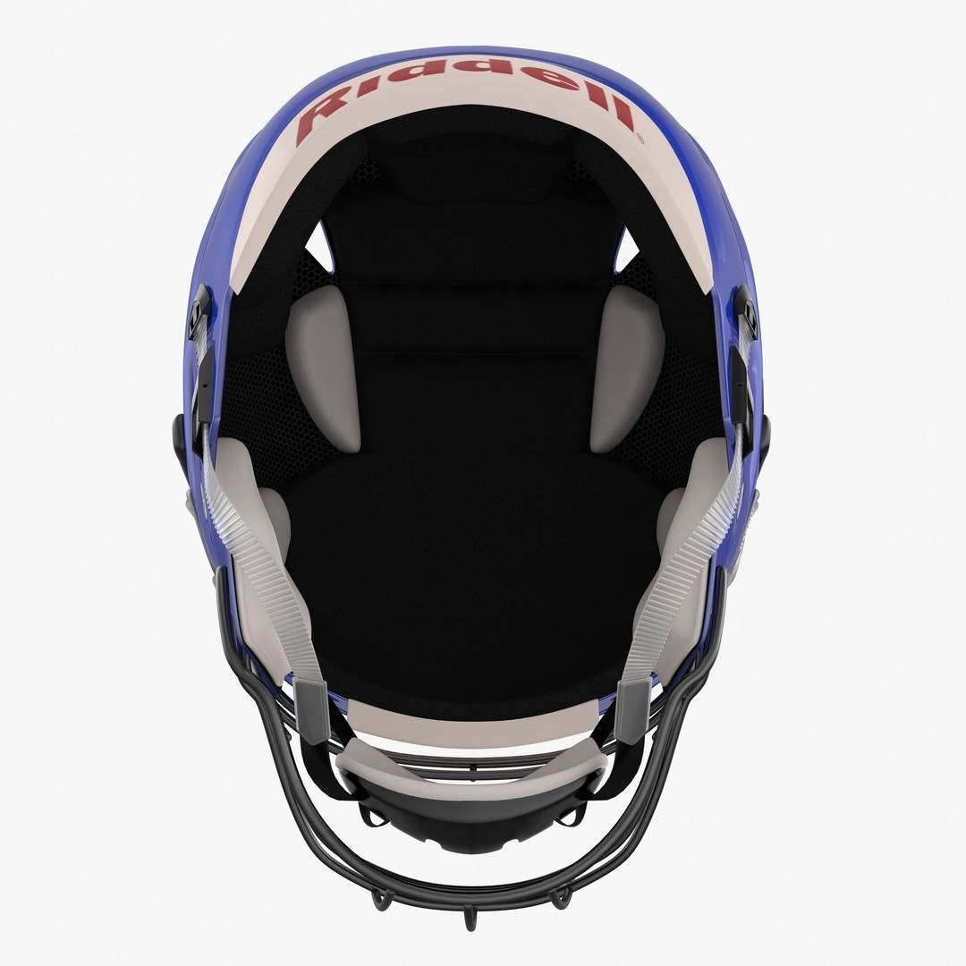 Riddel Speedflex Helmet 3D Model – Low Poly Game Asset, PBR Textures - View 26