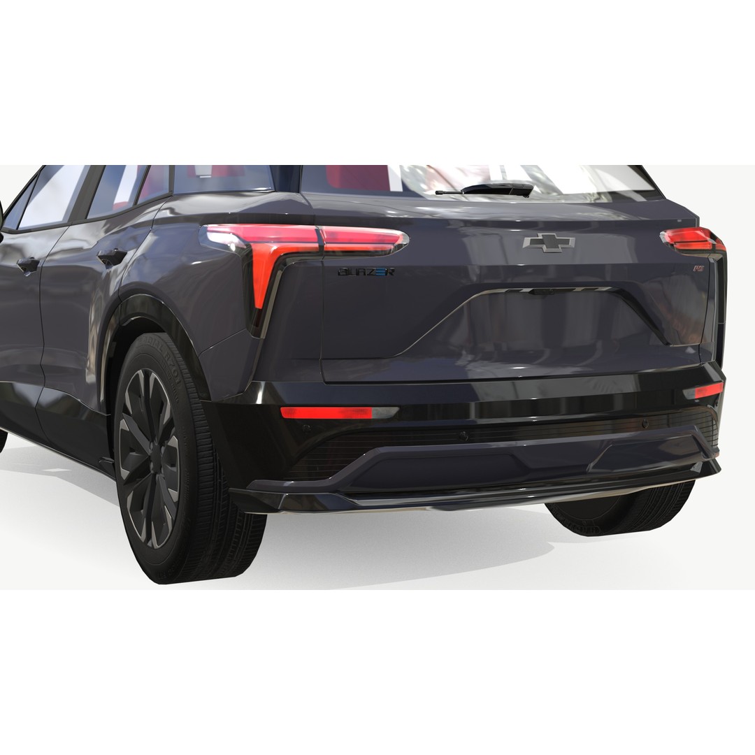 Chevrolet Blazer EV 3D Model – Low Poly Game Ready Asset, FBX - View 12