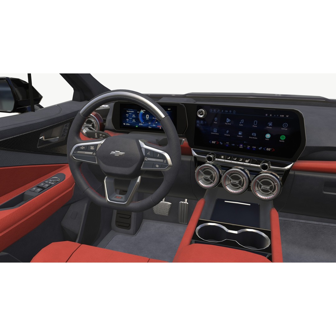 Chevrolet Blazer EV 3D Model – Low Poly Game Ready Asset, FBX - View 14