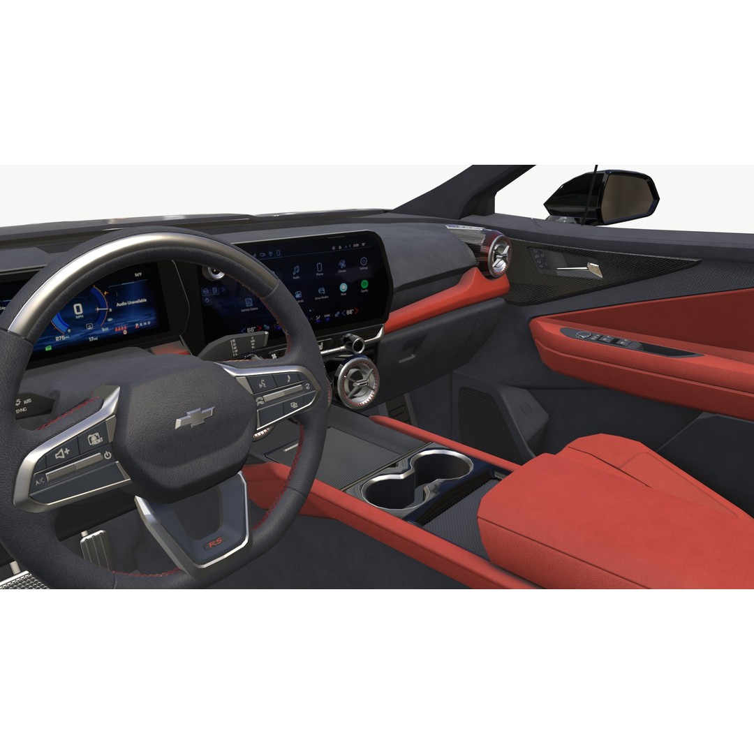 Chevrolet Blazer EV 3D Model – Low Poly Game Ready Asset, FBX - View 16