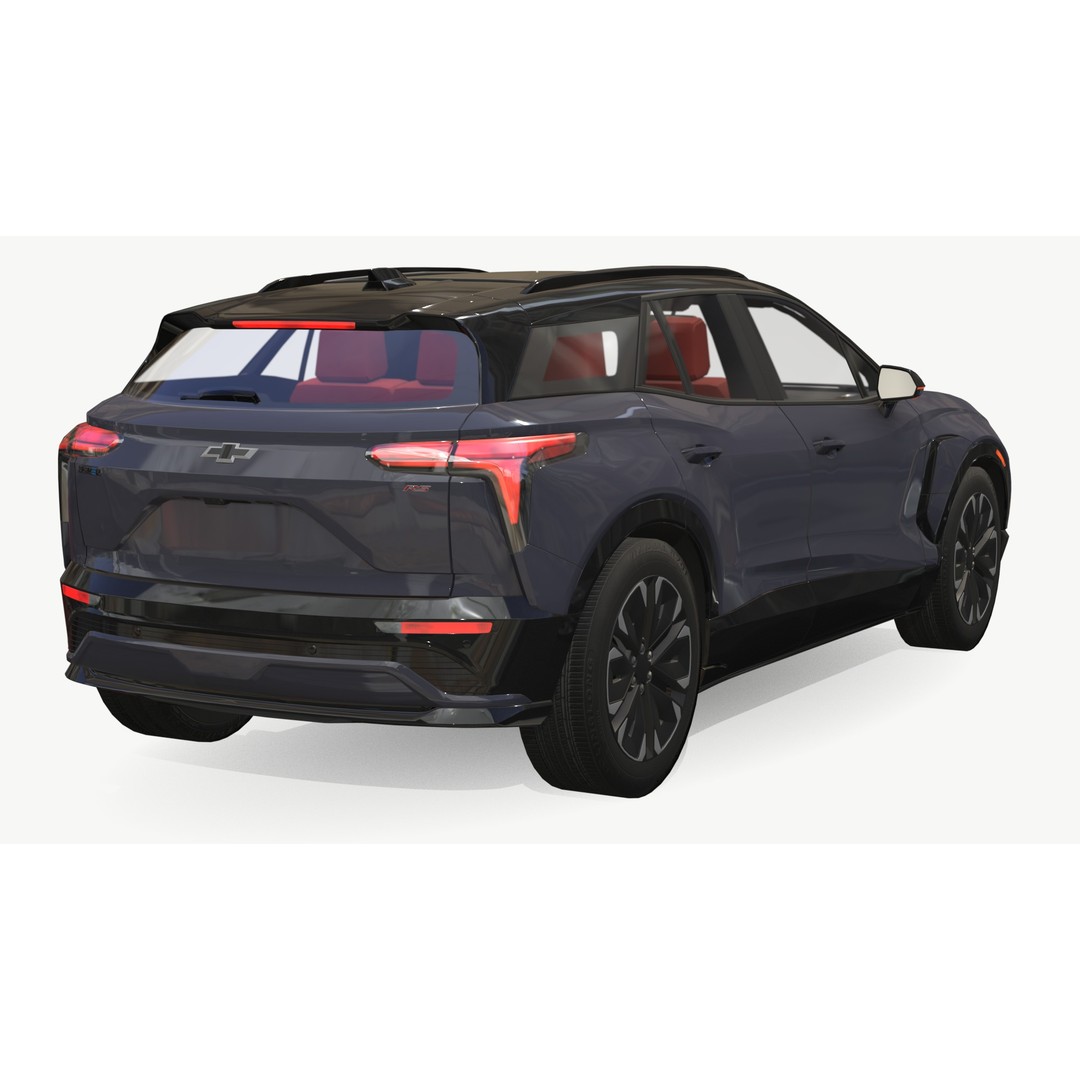 Chevrolet Blazer EV 3D Model – Low Poly Game Ready Asset, FBX - View 6