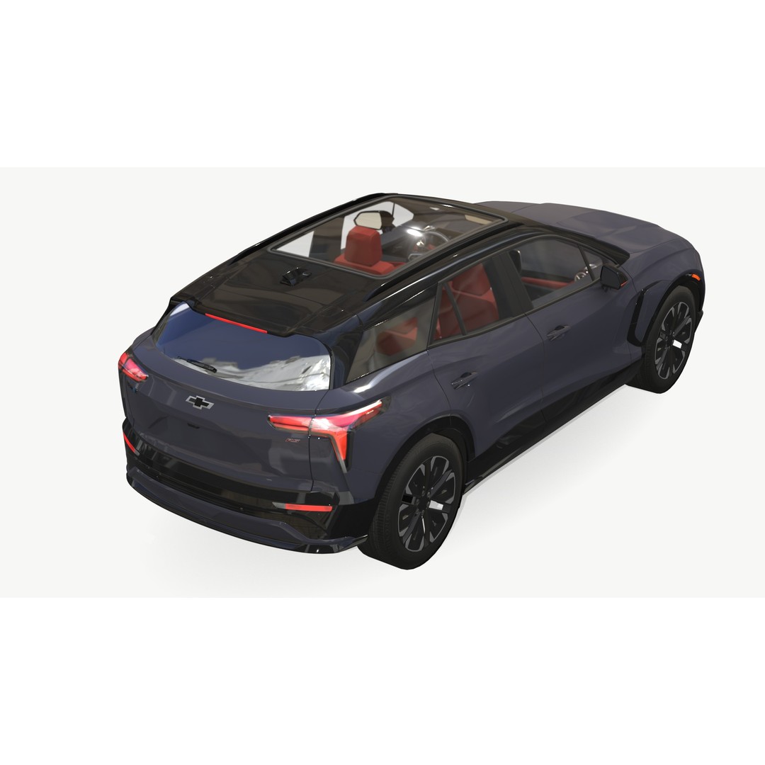 Chevrolet Blazer EV 3D Model – Low Poly Game Ready Asset, FBX - View 7