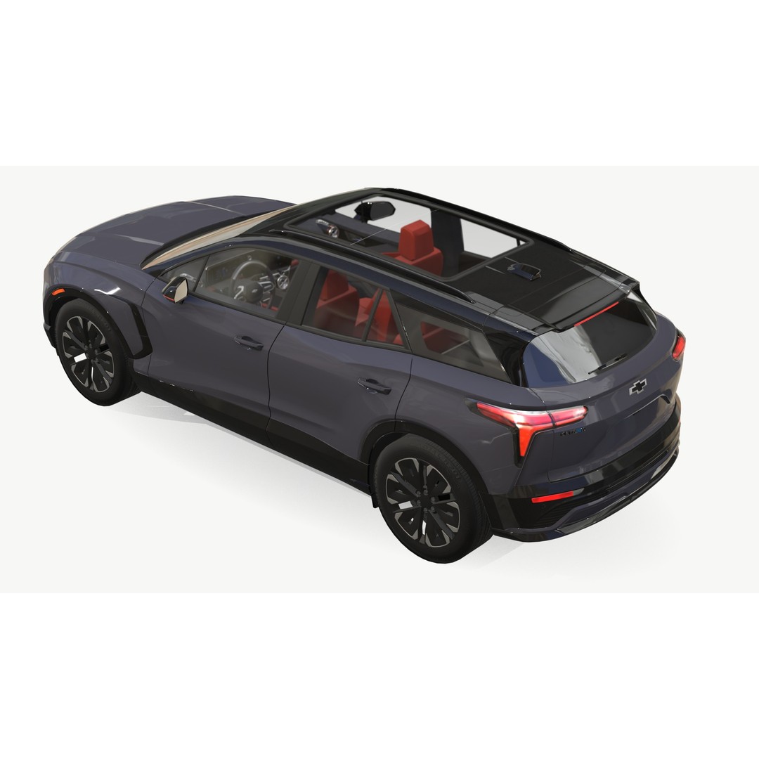 Chevrolet Blazer EV 3D Model – Low Poly Game Ready Asset, FBX - View 8
