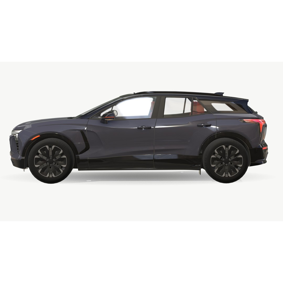 Chevrolet Blazer EV 3D Model – Low Poly Game Ready Asset, FBX - View 9