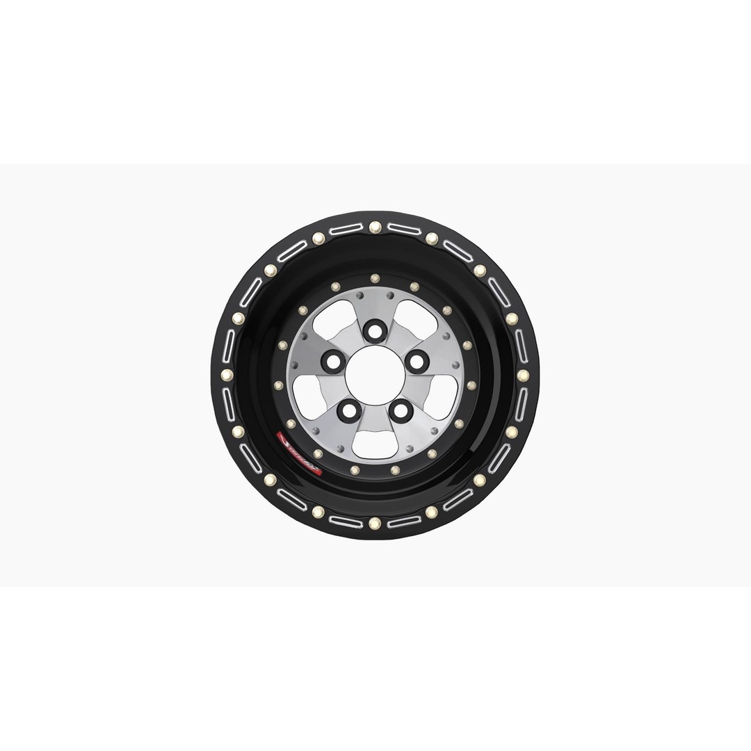 Sander 750 Series Drag Rear Wheel 3D Model – Low Poly Game Ready FBX - View 3