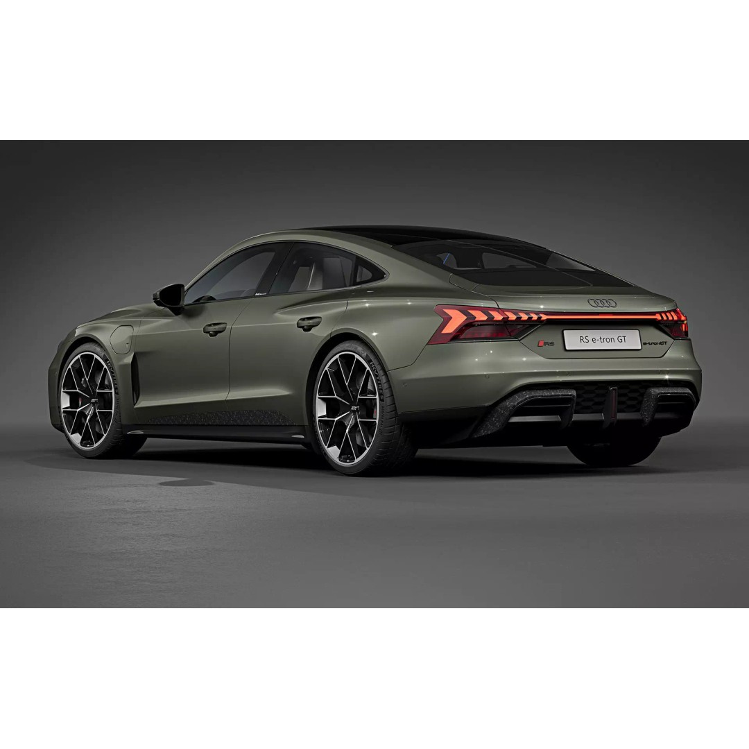 2025 Audi RS e-tron GT Performance 3D Model – High Poly Game Asset, FBX, OBJ - View 3