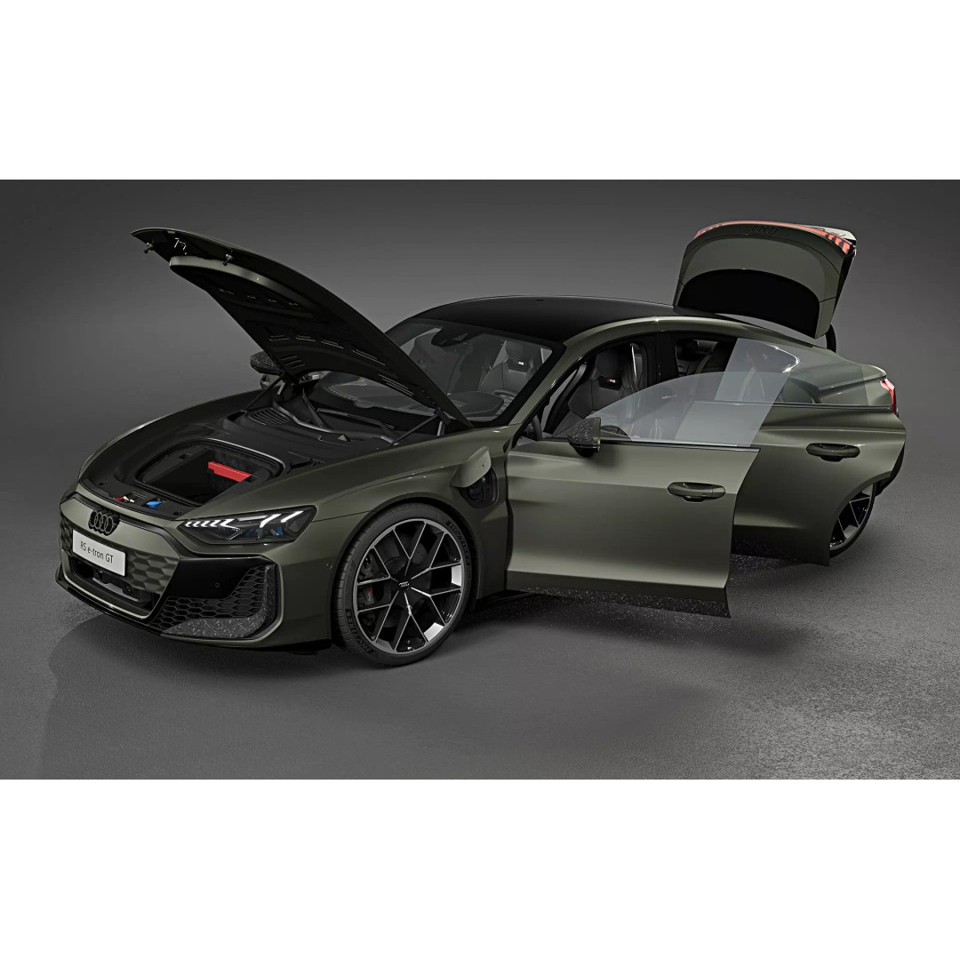 2025 Audi RS e-tron GT Performance 3D Model – High Poly Game Asset, FBX, OBJ - View 4