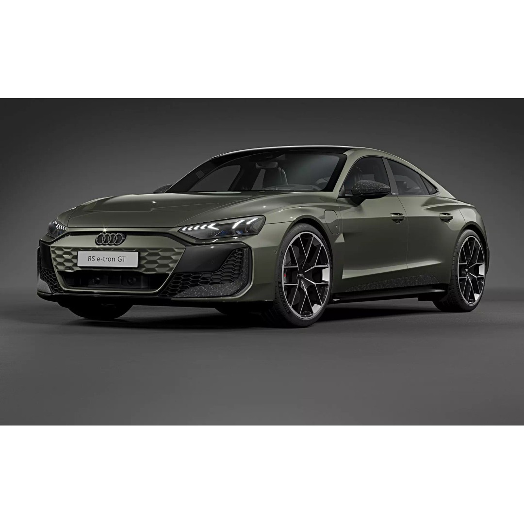 2025 Audi RS e-tron GT Performance 3D Model – High Poly Game Asset, FBX, OBJ - View 6