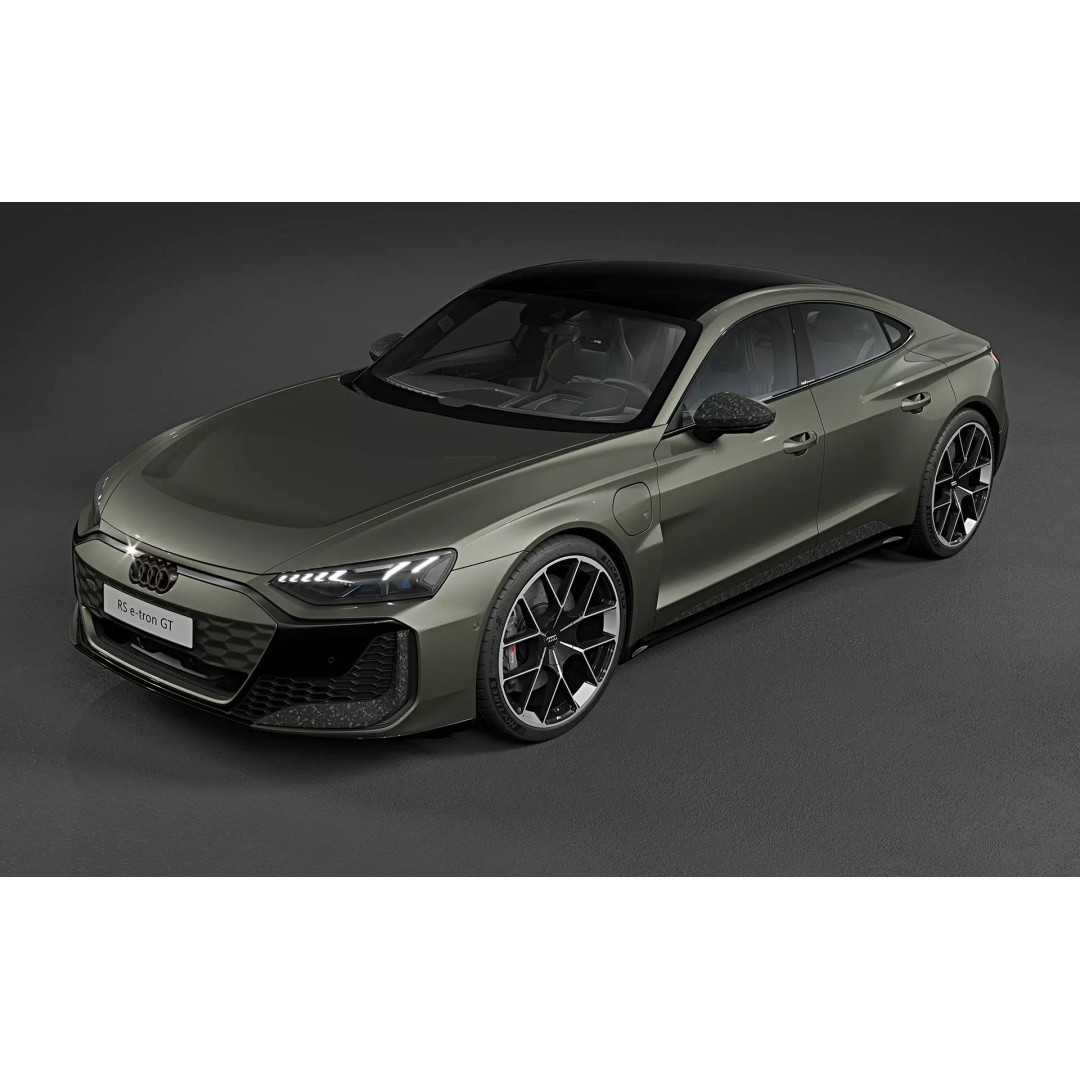 2025 Audi RS e-tron GT Performance 3D Model – High Poly Game Asset, FBX, OBJ - View 8