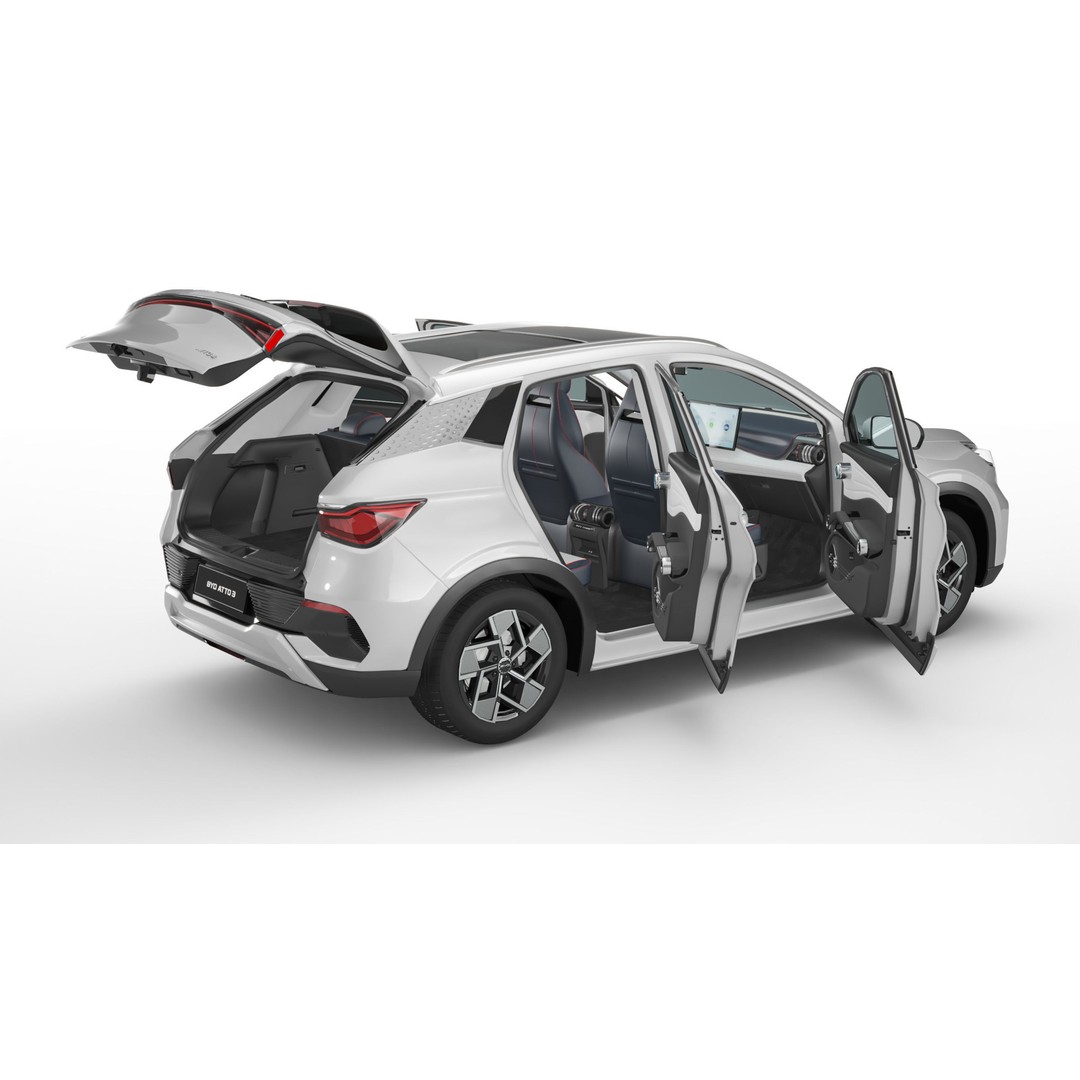 2024 BYD Atto 3 3D Model – High Poly Rigged SUV, FBX, Blender - View 11