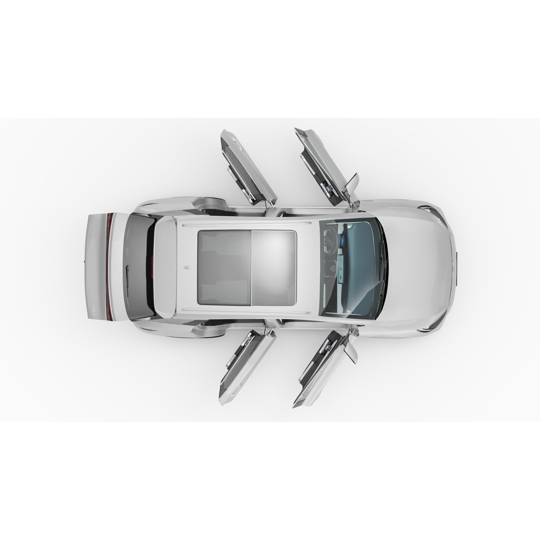 2024 BYD Atto 3 3D Model – High Poly Rigged SUV, FBX, Blender - View 12