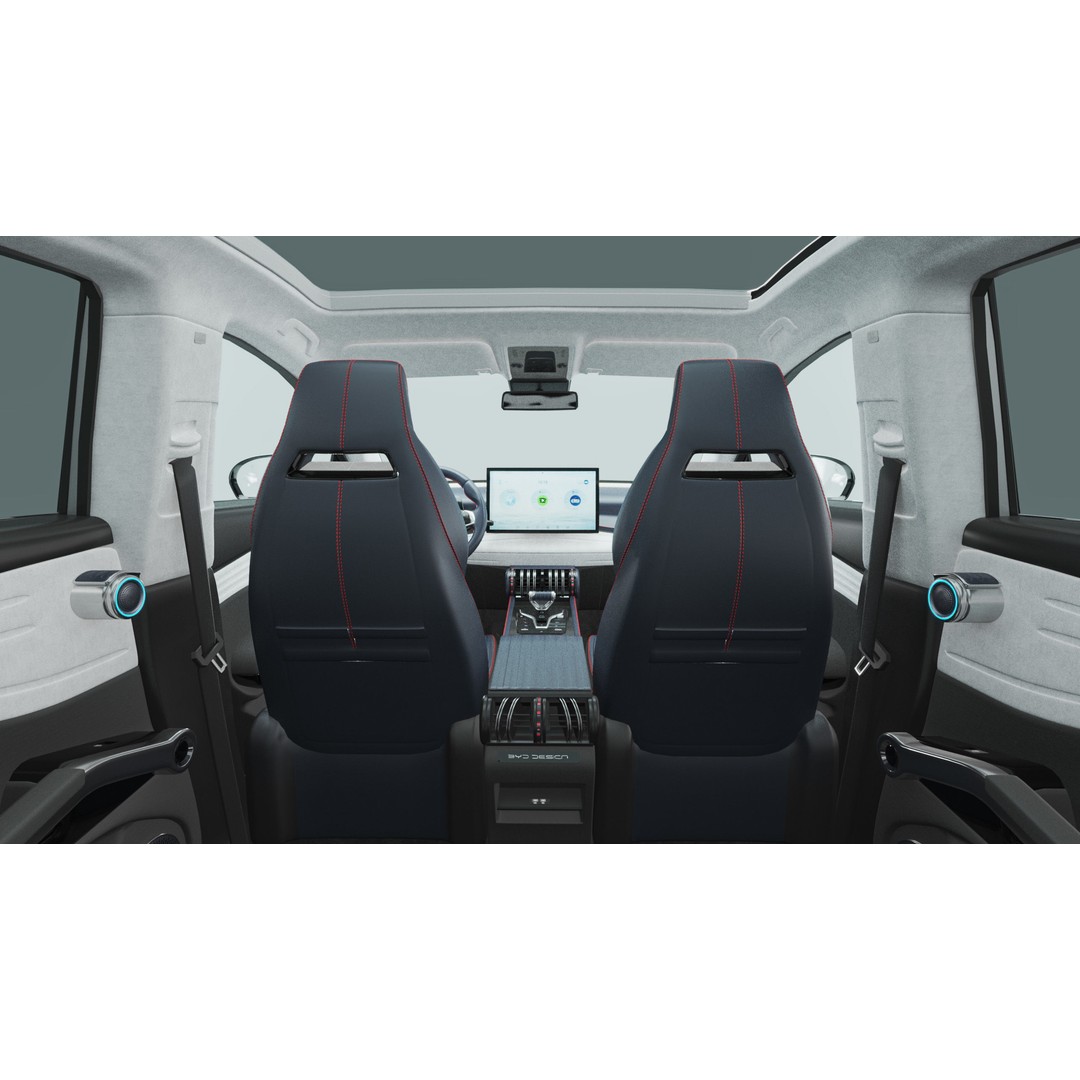2024 BYD Atto 3 3D Model – High Poly Rigged SUV, FBX, Blender - View 16