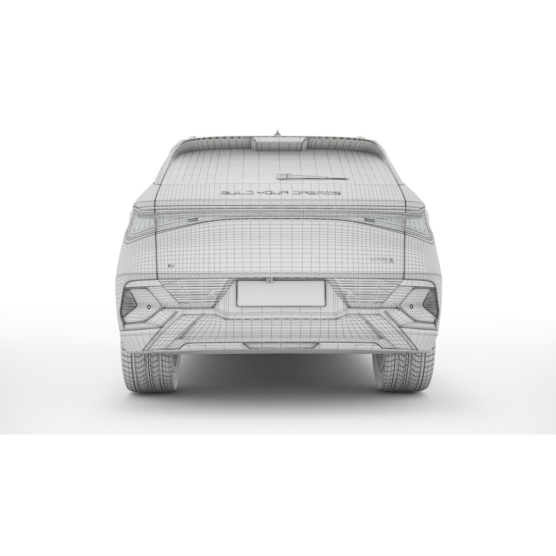 2024 BYD Atto 3 3D Model – High Poly Rigged SUV, FBX, Blender - View 22