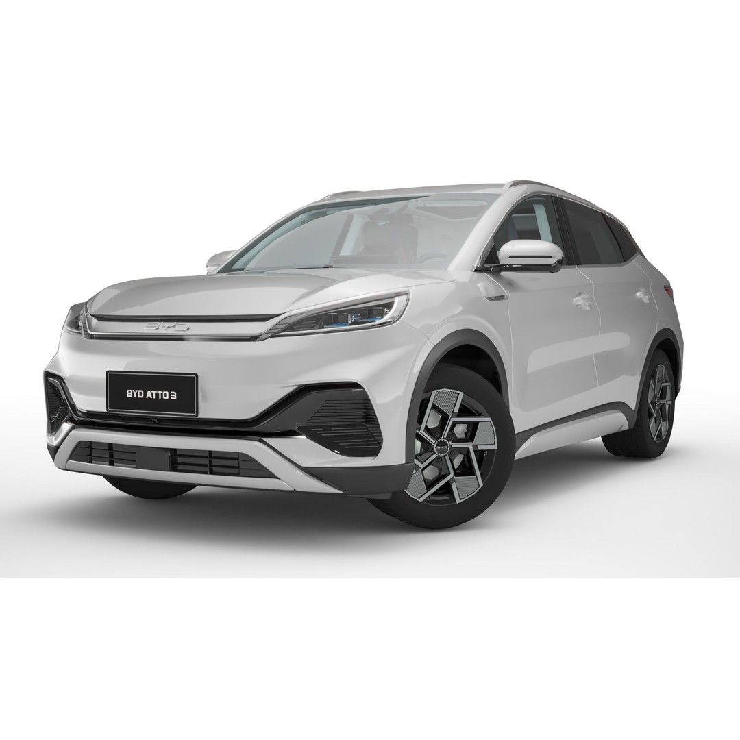 2024 BYD Atto 3 3D Model – High Poly Rigged SUV, FBX, Blender - View 4