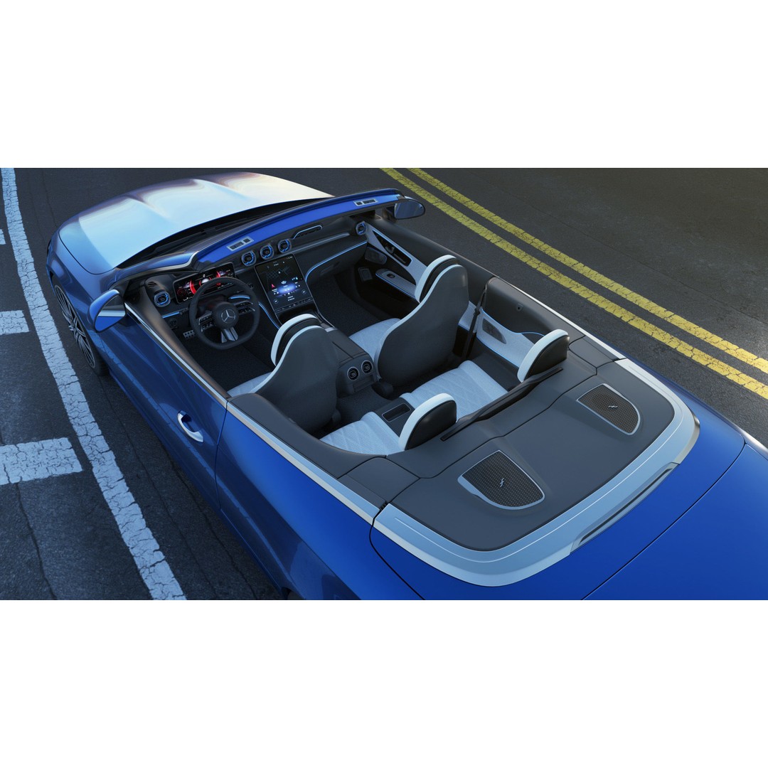 Mercedes-Benz CLE Cabriolet 2024 3D Model – High Poly Sport Car, FBX, Blender - View 10