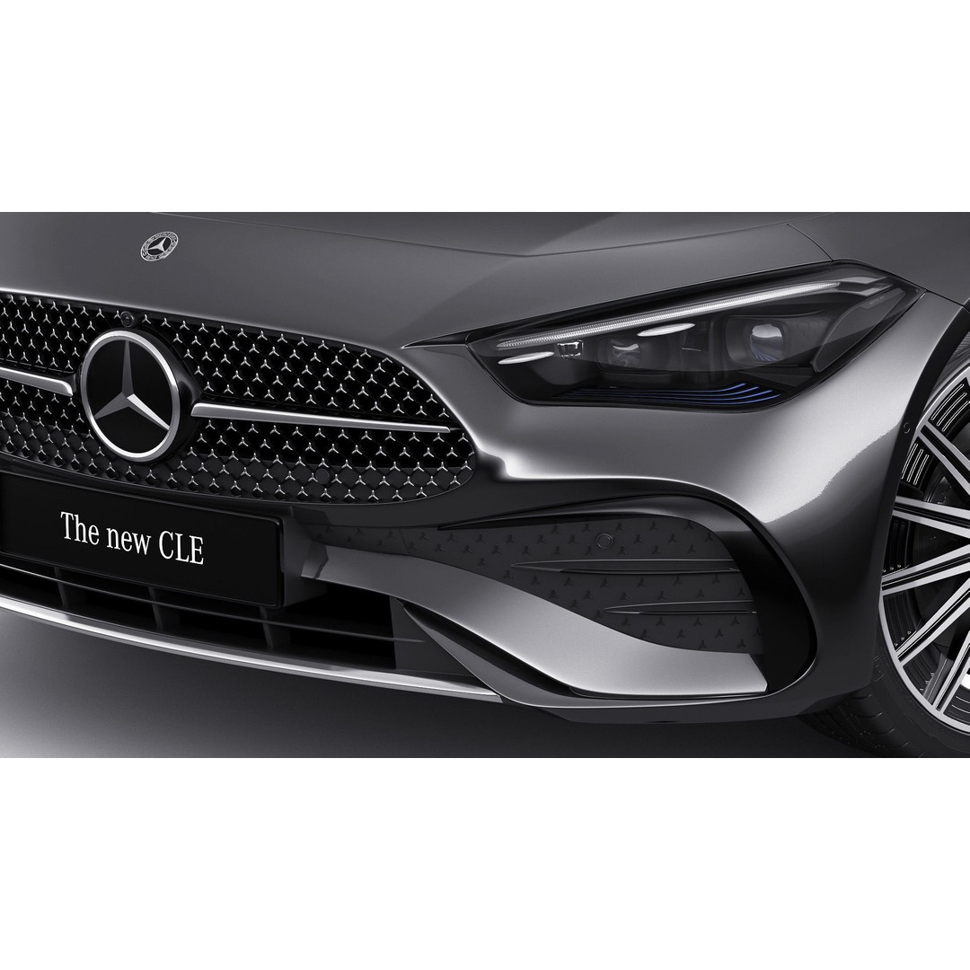Mercedes-Benz CLE Cabriolet 2024 3D Model – High Poly Sport Car, FBX, Blender - View 13