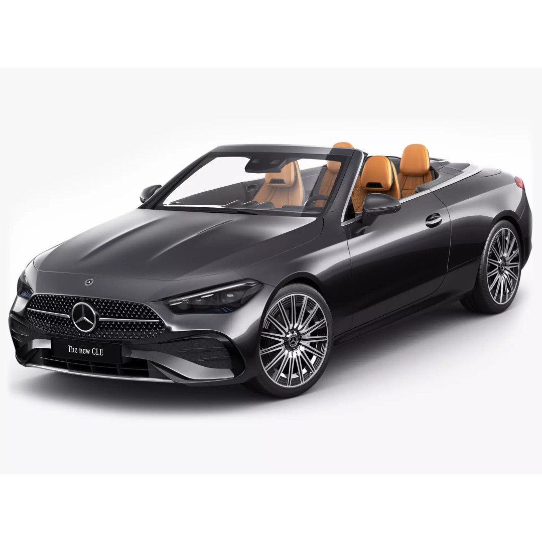 Mercedes-Benz CLE Cabriolet 2024 3D Model – High Poly Sport Car, FBX, Blender - View 2