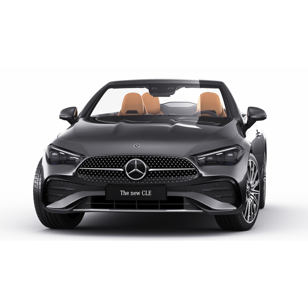 Mercedes-Benz CLE Cabriolet 2024 3D Model – High Poly Sport Car, FBX, Blender - View 25