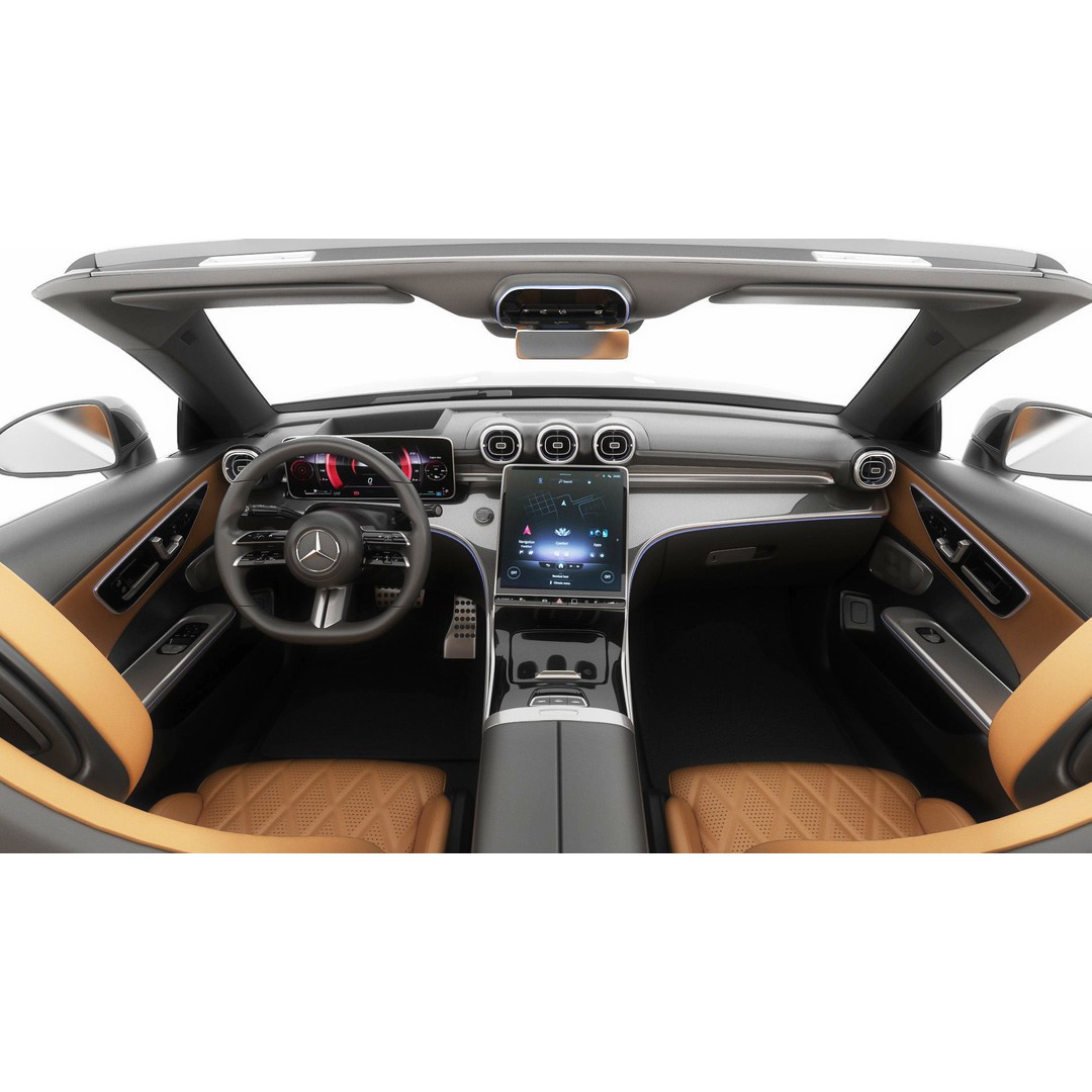 Mercedes-Benz CLE Cabriolet 2024 3D Model – High Poly Sport Car, FBX, Blender - View 30