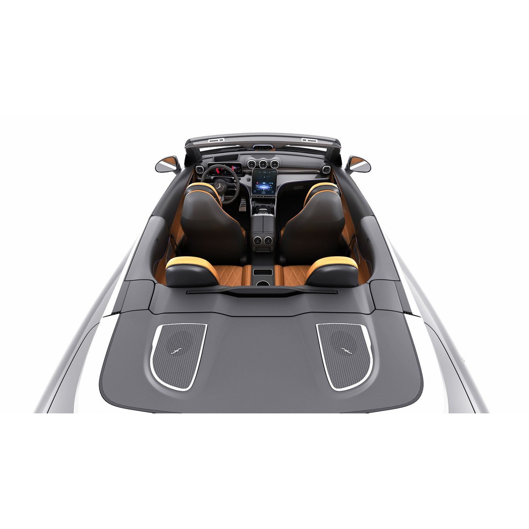 Mercedes-Benz CLE Cabriolet 2024 3D Model – High Poly Sport Car, FBX, Blender - View 36