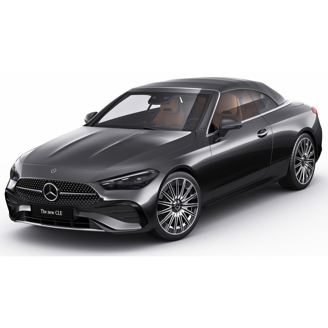 Mercedes-Benz CLE Cabriolet 2024 3D Model – High Poly Sport Car, FBX, Blender - View 5