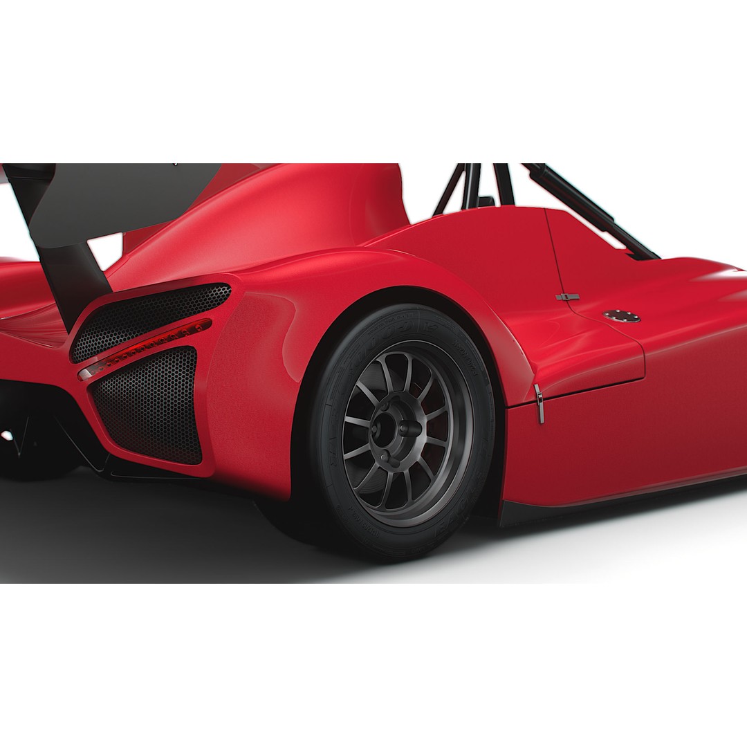 Radical SR1 XXR 2024 3D Model – High Poly Racing Car, FBX, OBJ - View 13