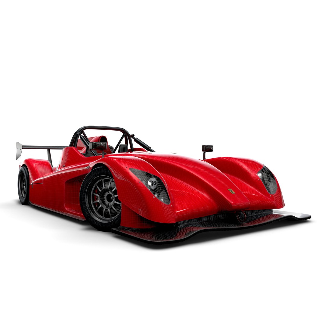 Radical SR1 XXR 2024 3D Model – High Poly Racing Car, FBX, OBJ - View 14